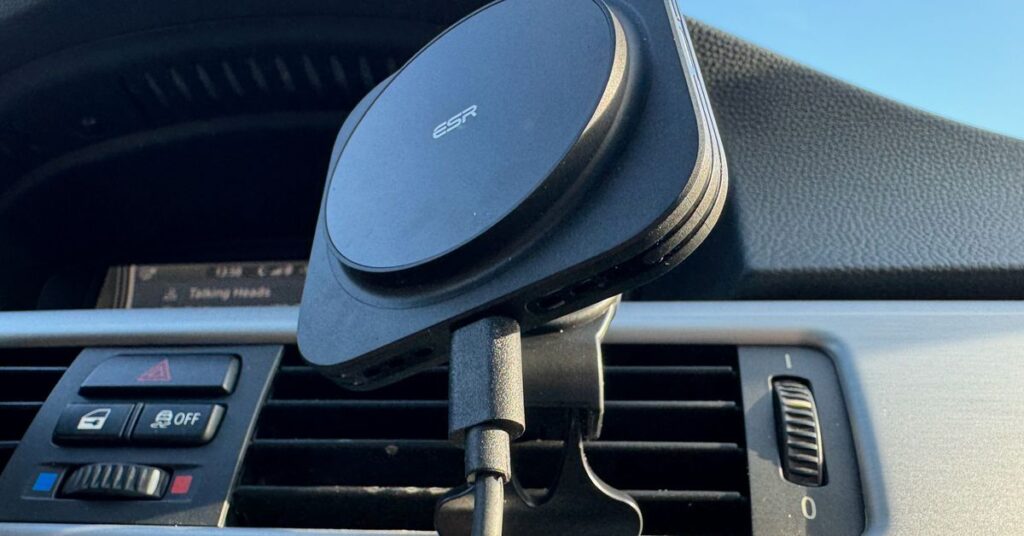 ESR Qi2 wireless car charger review: goodbye Mag$afe