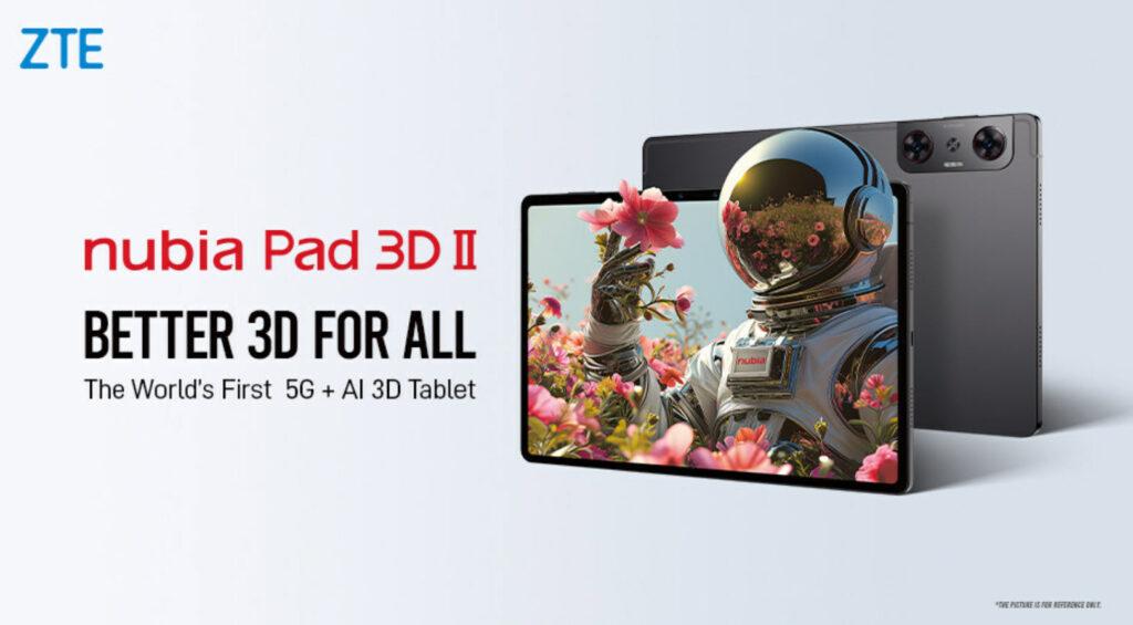 ZTE Nubia Pad 3D II Tablet Announced, Has Glasses-Free 3D Screen